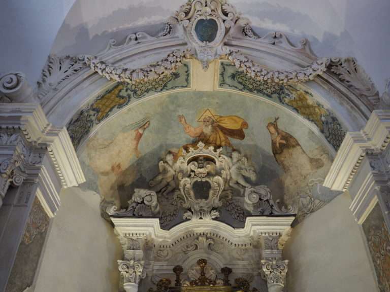 Affreschi altare maggiore