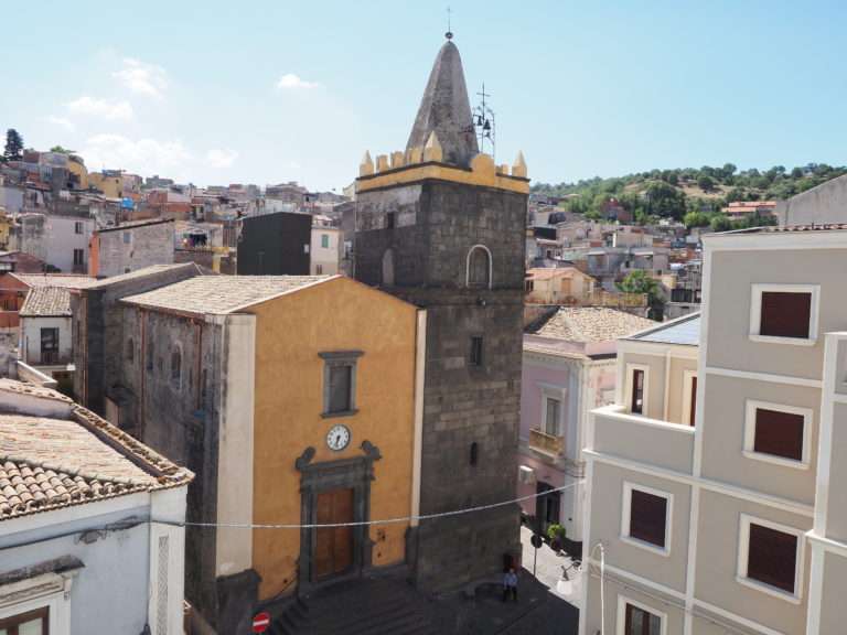 Facciata della chiesa