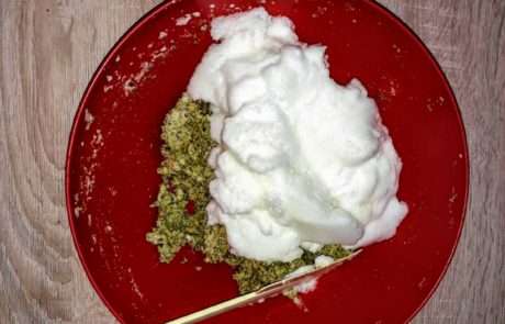albumi tuorli e pistacchio
