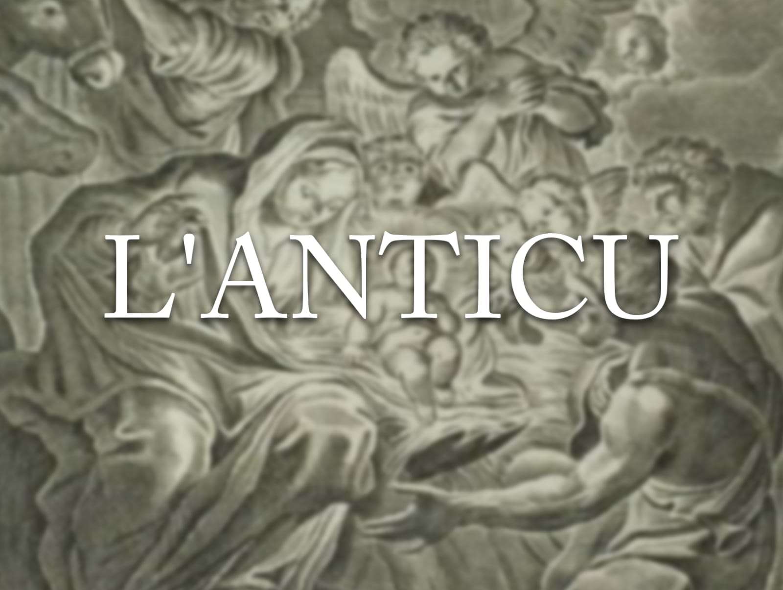 L'anticu: Filastrocca a Gesù Bambino