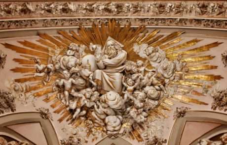 Bassorilievo parte superiore dell'abside